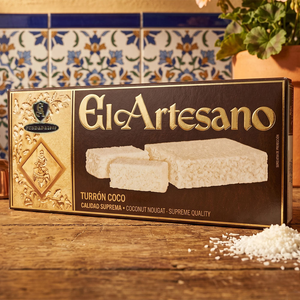 El Artesano Turron Coco (Grated Coconut)