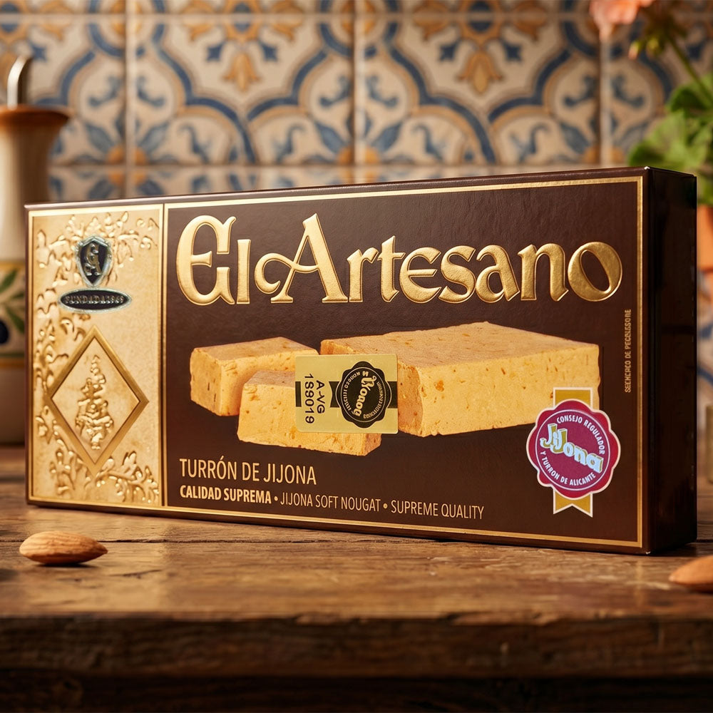 El Artesano Turron Jijona (Ground Almonds & Honey)